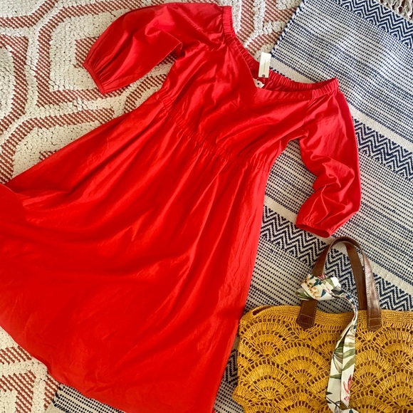Anthropologie • Off the Shoulder Dress - Picture 7 of 8
